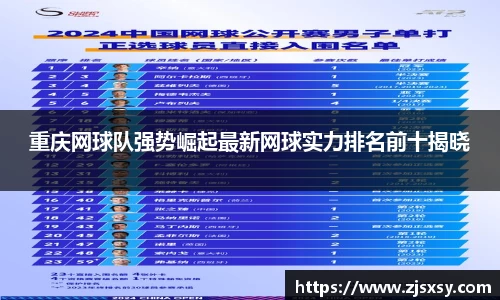 重庆网球队强势崛起最新网球实力排名前十揭晓