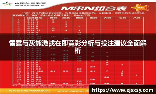 雷霆与灰熊激战在即竞彩分析与投注建议全面解析